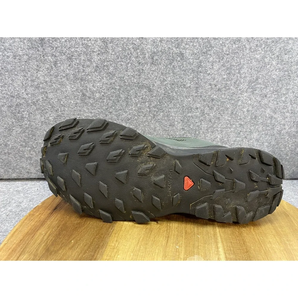 Salomon‎ Outline Low Gore-Tex Hiking Shoes Muted Green Men's US 7.5